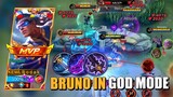 BRUNO IN GOD MODE COMEBACK | BRUNO BEST BUILD AND EMBLEM SEASON 24 | Mobile Legends Bang Bang