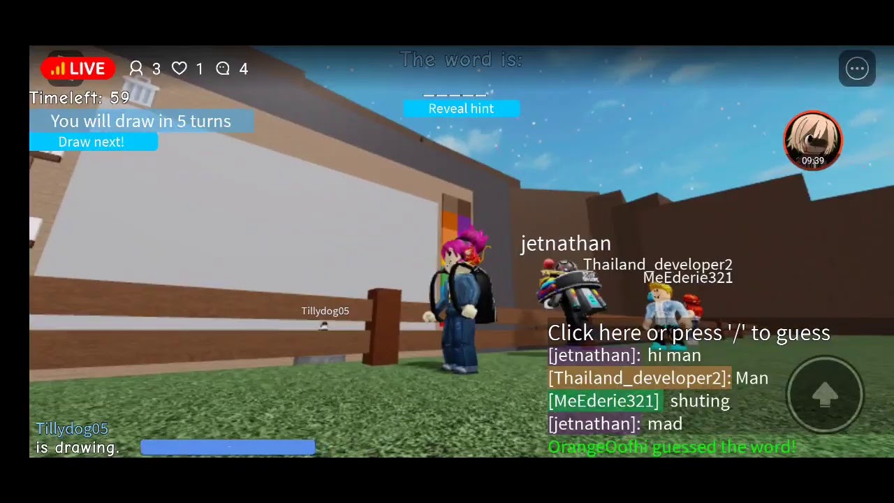 ROBLOX GUESS THE WORDS 