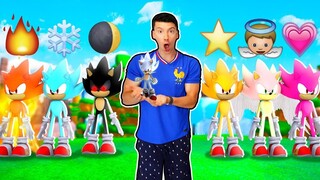 Devenir la FAMILLE SONIC LA PLUS RAPIDE de Roblox dans Sonic Morphs X !!