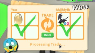 What People trade for a Golden Egg ||Giveaway ||Roblox AdoptMe!!