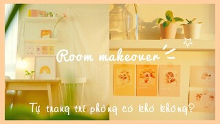 Trang trí phòng kiểu Hàn Quốc | ROOM MAKEOVER (desk + sofa corner) Minimal