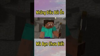 Nhiều Điều Bất Ổn Nhất Minecraft Có Thể Bạn Chưa Biết 🤣 #shorts