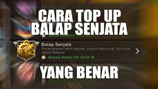 PERTAMA KALI TOP UP DI ACARA BALAP SENJATA GUNAKAN CARA YANG BENAR INI STATE OF