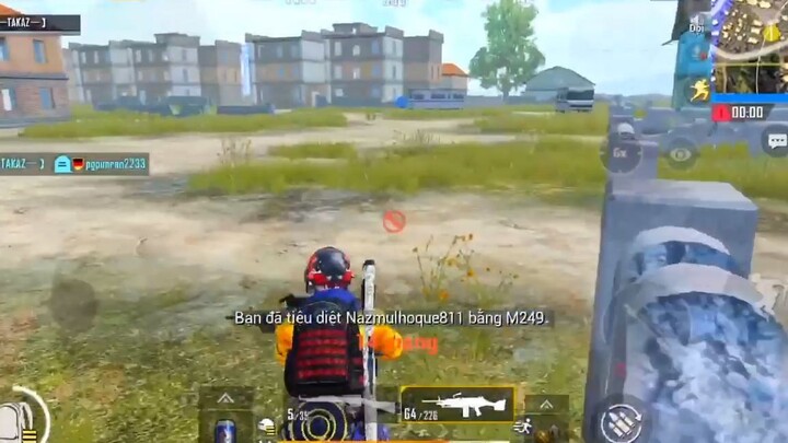 TAKAZ ĐÀN EM TÀI CHÓ ĐIÊN _ Một mình chấp hết _ PUBG MOBILE _ T98