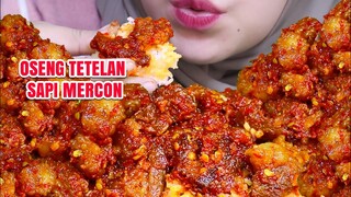 PEDAS MAMPUS!! ASMR OSENG TETELAN SAPI MERCON | ASMR PEDAS INDONESIA