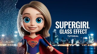 CREATE a Stunning Glass Effect in Photoshop!