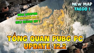 TỔNG QUAN PUBG PC UPDATE 12.2: NEW MAP TAEGO, SÚNG MỚI K2 &amp; MK12, TỰ HỒI SINH LÀ CÓ THẬT ! Nam Art