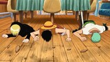 The happy hour of the Straw Hats, four people swap bodies