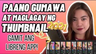 PAANO MAGLAGAY NG THUMBNAIL SA YOUTUBE VIDEOS | YOUTUBE THUMBNAIL 2021