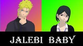 [MMD Boruto]Sarada&Boruto - Jalebi baby