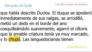 Marqués de Sade - Las 120 Jornadas de Sodoma 2/4