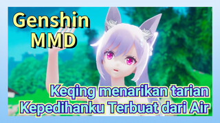 [Genshin, MMD] Keqing menarikan tarian "Kepedihanku Terbuat dari Air"