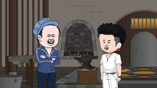 Người thợ rèn không bao giờ ngờ rằng người đàn ông giàu có lại rất hứng thú với nghề rèn.