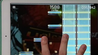 【Super Card Hand Score】One-handed Phigros - Lv.16 Volcanic (AT) - FULL COMBO! ! !