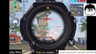 màn đấu súng hùng hồn rank huyền thoại FreeFire #98