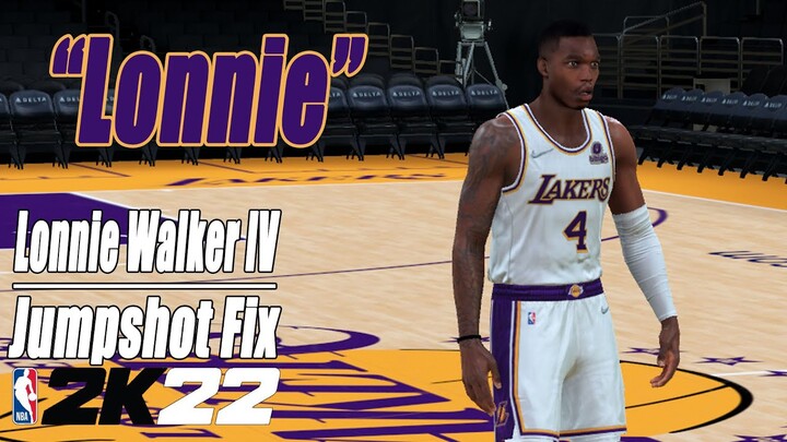 Lonnie Walker IV Jumpshot Fix NBA2K22