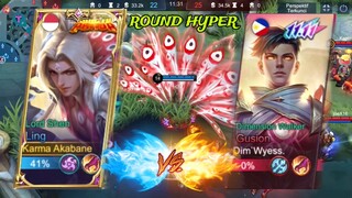 ROUND HYPER LING VS GUSION