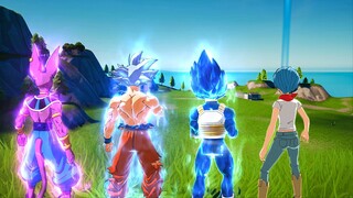 Dragon Ball X Fortnite - All Characters & Transformations Unlocked!