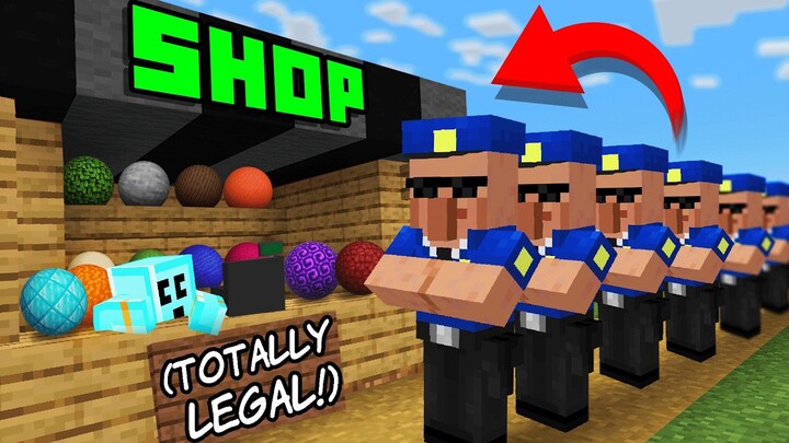 I Opened an Illegal Store in Minecraft