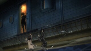 Eren And Armin Meet Again / The Scouts Return To The Airship - Attack on Titan Season 4 Episode 8