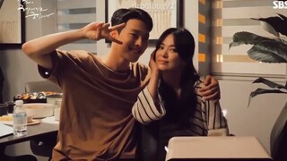 song hye kyo and jang ki  yong-behind the scene sweet moments#theglory