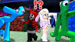 RAINBOW FRIENDS 2 But We CANT HIDE With Moody! (Roblox)