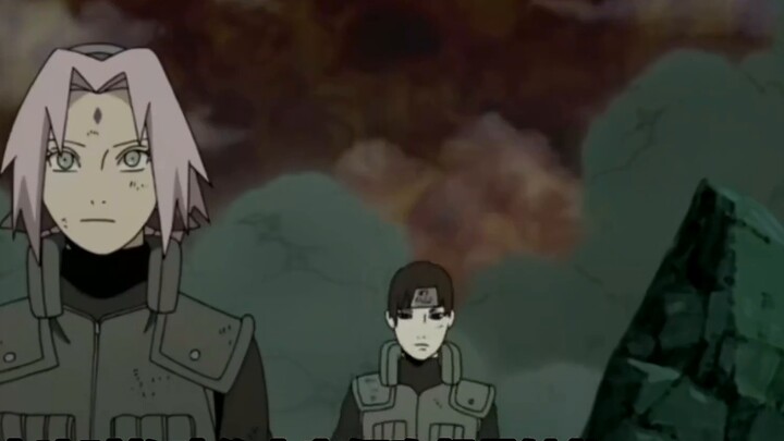 Sakura's classic illusion moment! Lady Tsunade, I think I've caught up with them both!