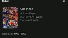 One piece menemani hari²ku