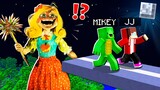 How Creepy Miss Delight BECAME TITAN and ATTACK JJ and MIKEY at 3:00 am ? - in Minecraft Maizen
