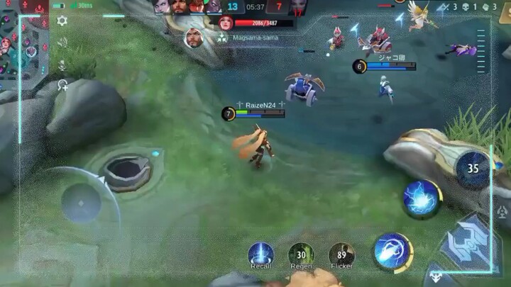 #mobilelegend.. layla user..no4