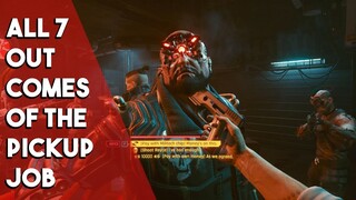 Cyberpunk 2077 The Pickup Job All Choices/Outcomes/Options (Nomad)