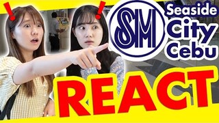 Japanese Girls Go To The Biggest Mall in Cebu! SM Seaside City Cebu Is Insane !!