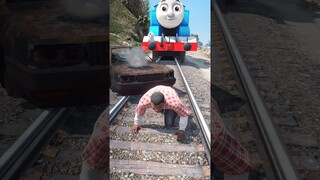 GTA V: CHOP HELPING FRANKLIN FROM THOMAS THE TRAIN #shorts