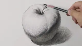 How To Draw An Apple With Pencil