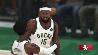 NBA2K22 FULL GAME HIGHLIGHTS BUCKS VS HEAT I December 8, 2021 I Regular Season