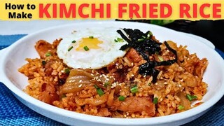 KIMCHI FRIED RICE l Bacon Kimchi Fried Rice  | Bokkeumbap
