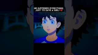 Just to save a girl 💔 [ Tokyo Revengers ] #takemichi #hinata #tokyorevengersedit #anime