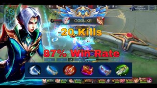 Top Global Ling I 87% Win Rate I 20 Kills MVP I Maniac -????