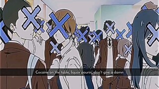 nobody like me that's why I fucking hate school too