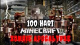 100 Hari Di Minecraft Tapi Kiamat Zombie Apocalipse !! Season 2