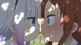 Kanna and Saikawa french fries kiss | Kobayashi’s Dragon Maid S | Kanna Moments