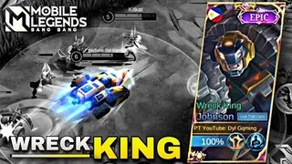 Wreck King Johnson Gameplay MLBB