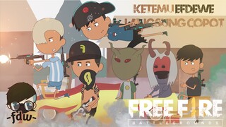 animation free fire - ketemu efdewe baru turun langsung copot - film animasi free fire