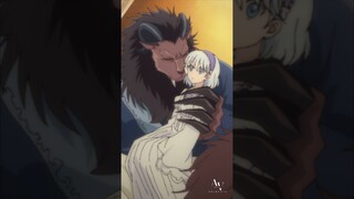 He's always there for her ✨😍| Leonhart comforts Sariphi - Niehime to kemono no ou #anime #shorts