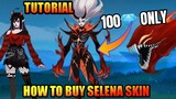 [ Tutorial ] How To Buy Selena "Gothic Curse" Skin for 100💎 Diamonds Only? | Release Date | MLBB