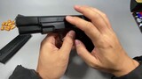 Mainan Pelontar Cangkang Laser Pneumatik CZ75 Industri Berat Tenggara "Membasmi Tiga Hama Di Mana Sa