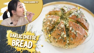 BIKIN GARLIC CHEESE BREAD KOREAN STREET FOOD YANG LAGI VIRAL!