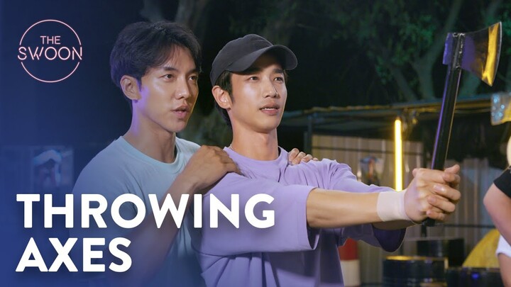 Jasper Liu is a master axe thrower | Twogether Ep 4 [ENG SUB]