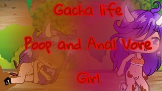 gacha​ life​ poop and​ Anal​ Vore​ girl​💕💩🏖️ (ep. 1)