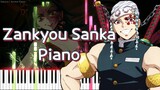 [Piano Cover] Demon Slayer: Kimetsu no Yaiba Season 2 OP - Zankyou Sanka